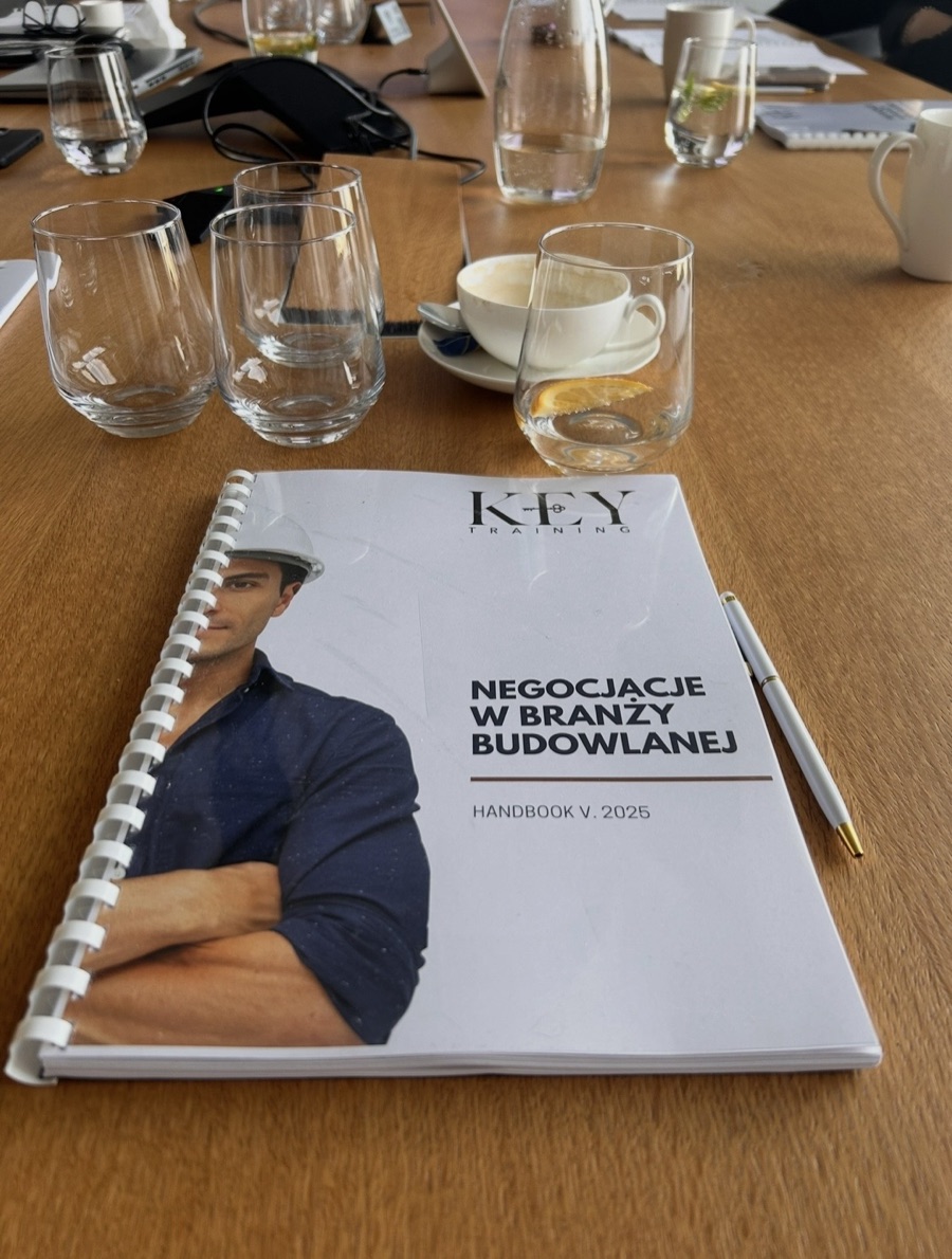 Autorski handbook Key Training — Negocjacje w branży budowlanej
